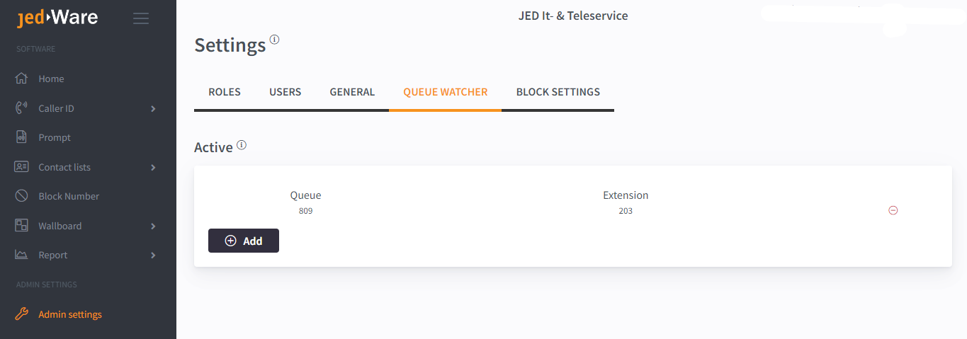 JEDWare Queue Watcher - JEDWare