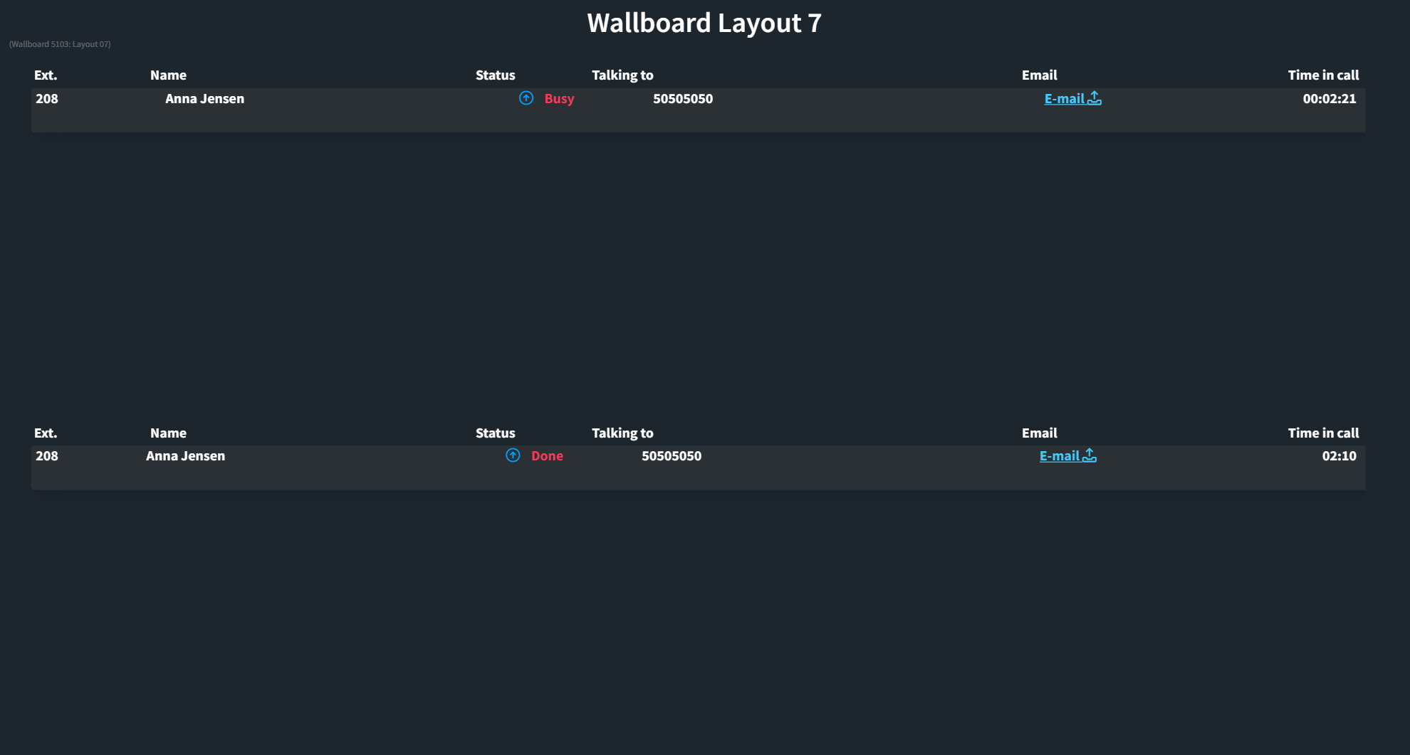 Wallboard Layout 7